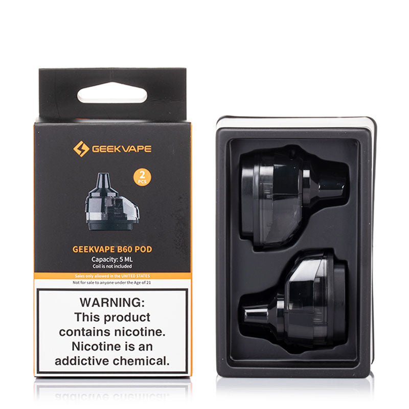 GeekVape B60 Aegis Boost 2 Replacement Pods 2 Pack