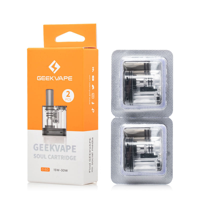 GeekVape Soul Replacement Pods 2 Pack