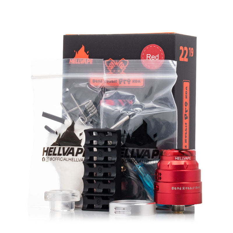 Hellvape Dead Rabbit Pro RDA Package Contents