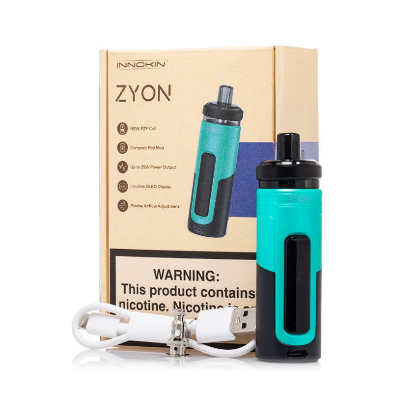 Innokin Zyon Pod Kit Package Contents