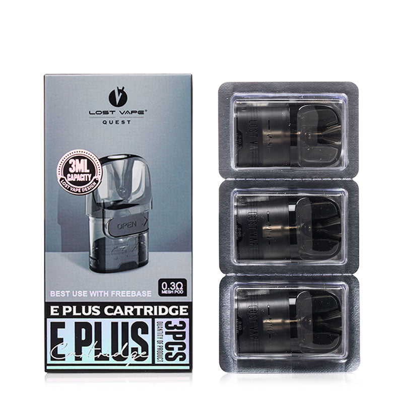 Lost Vape E Plus Replacement Pods 3 Pack