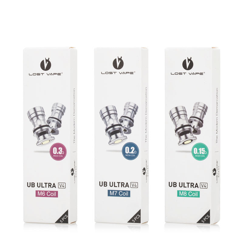 Lost Vape UB Ultra V4 Replacement Coils M8 0 15 ohm