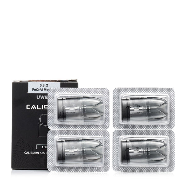 Uwell Caliburn A3 / AK3 / A3S / AZ3 / AZ3 Grace Replacement Pods (4-Pa ...