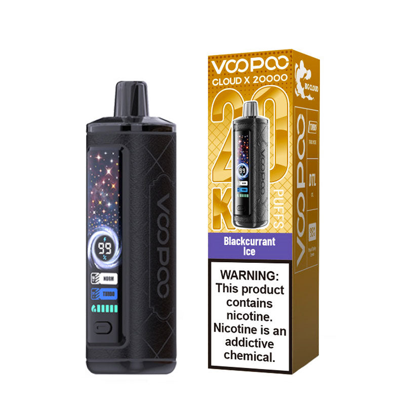 VOOPOO Cloud X 20000 Disposable Blackcurrant Ice