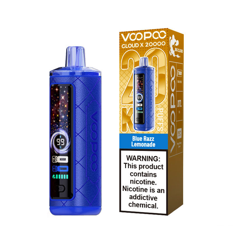 VOOPOO Cloud X 20000 Disposable Blue Razz Lemonade