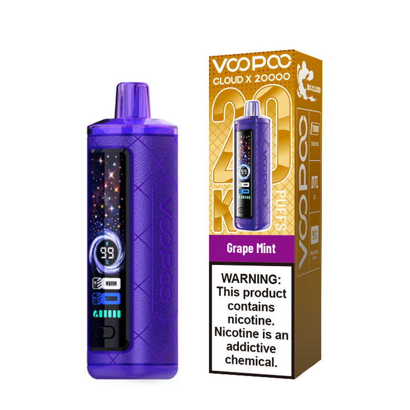 VOOPOO Cloud X 20000 Disposable Grape Mint