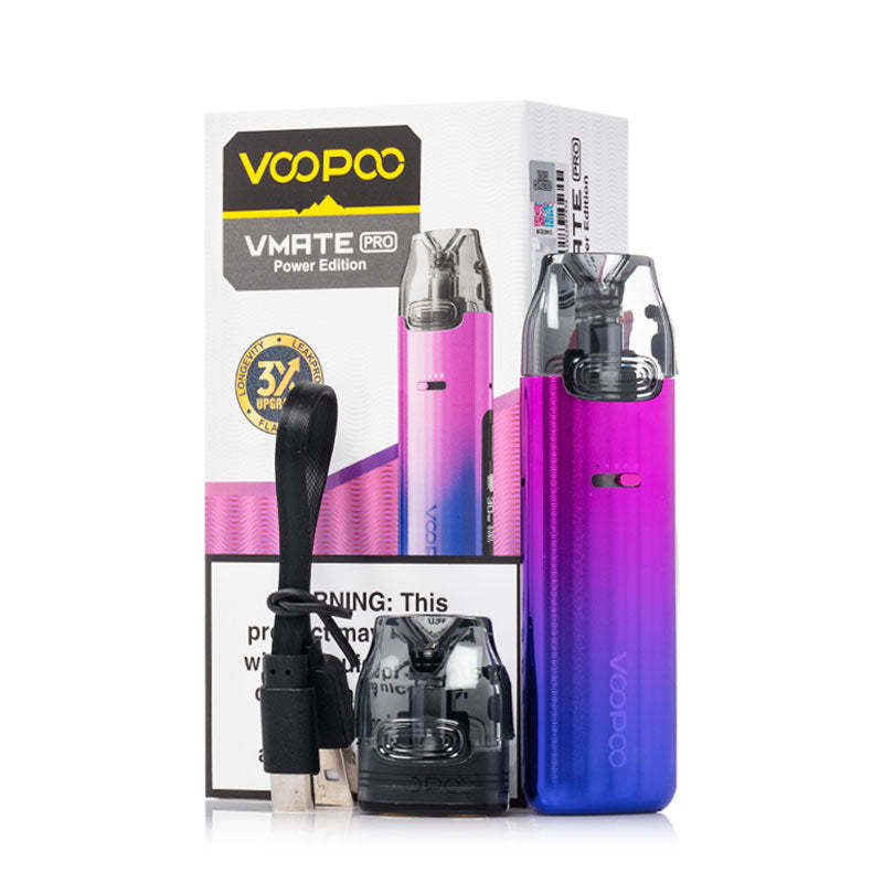 VOOPOO Vmate Pro Power Edition Pod Kit Package Contents