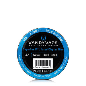 Vandy Vape Superfine MTL Fused Clapton Wire - 10ft