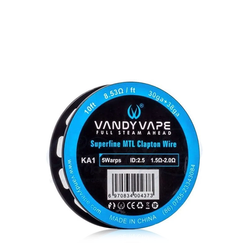 Vandy Vape Superfine MTL Clapton Wire KA1 8 53 ohm ft