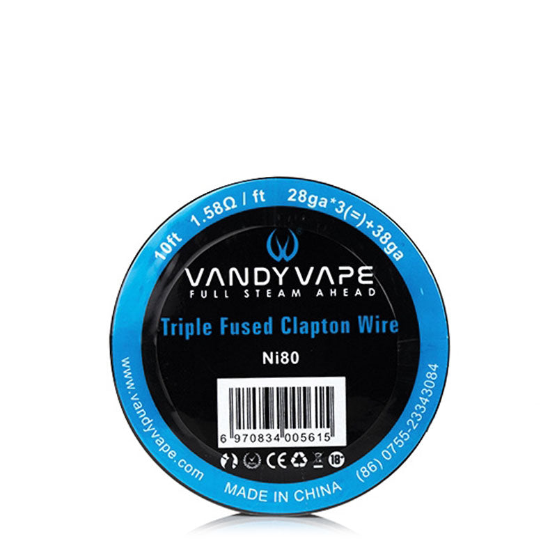 Vandy Vape Triple Fused Clapton Wire - 10ft