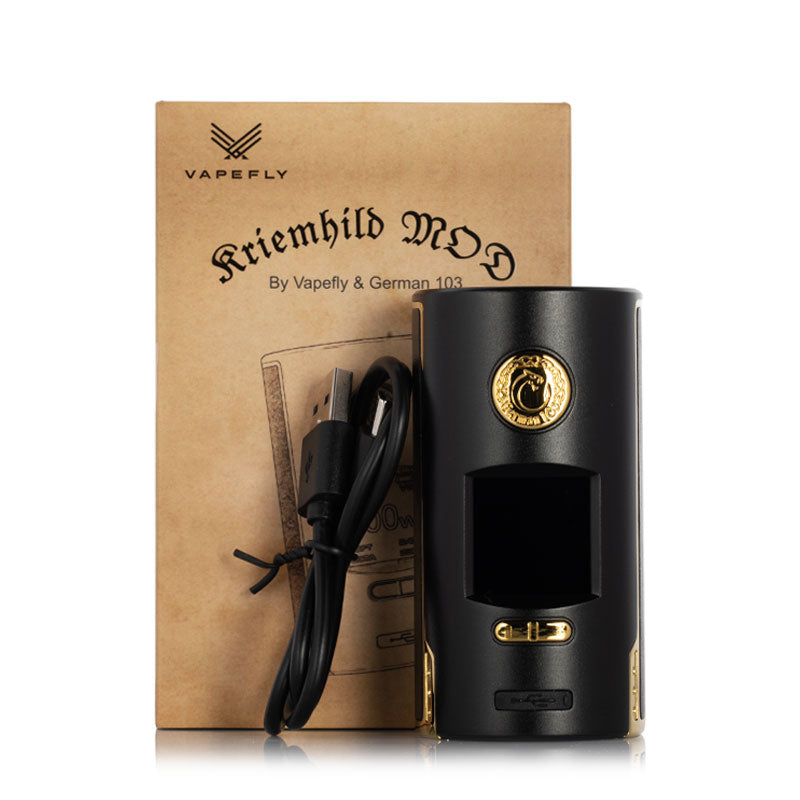 Vapefly Kriemhild 200W Box Mod Package Contents