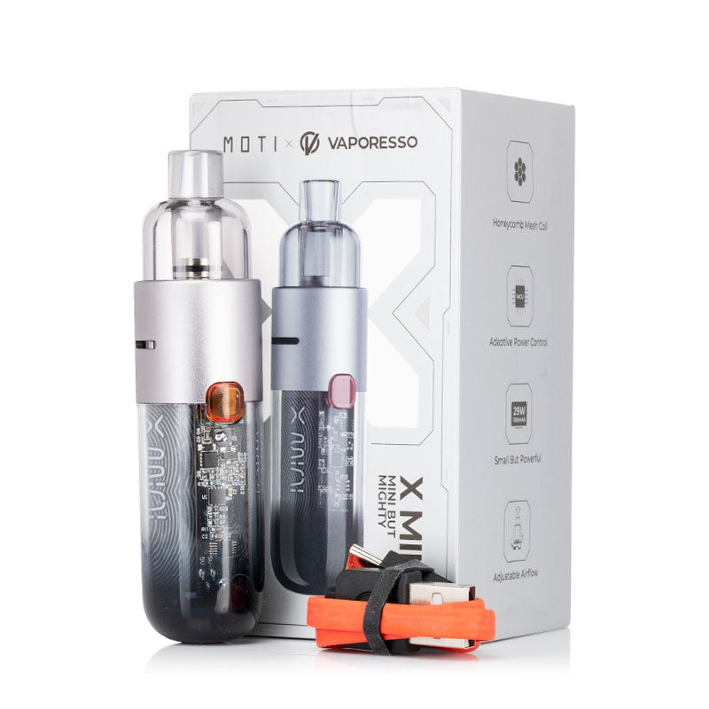 Vaporesso MOTI X Mini Pod Kit Package Contents