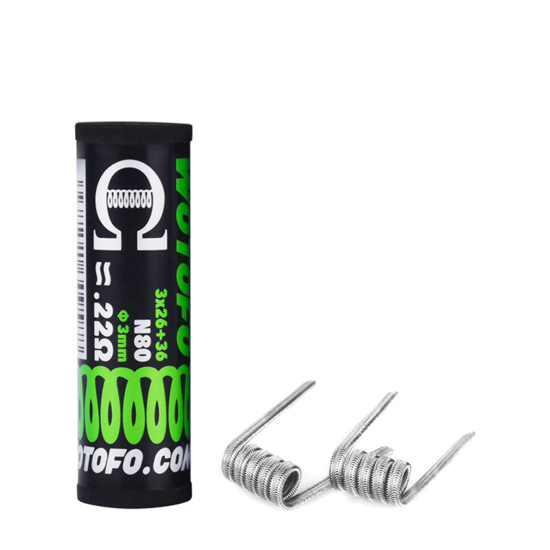 Wotofo Alien Prebuilt Coils 0 22 ohm