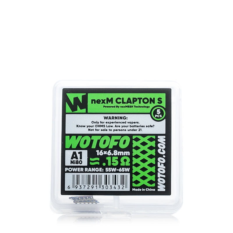 Wotofo NexMESH Coils Clapton S