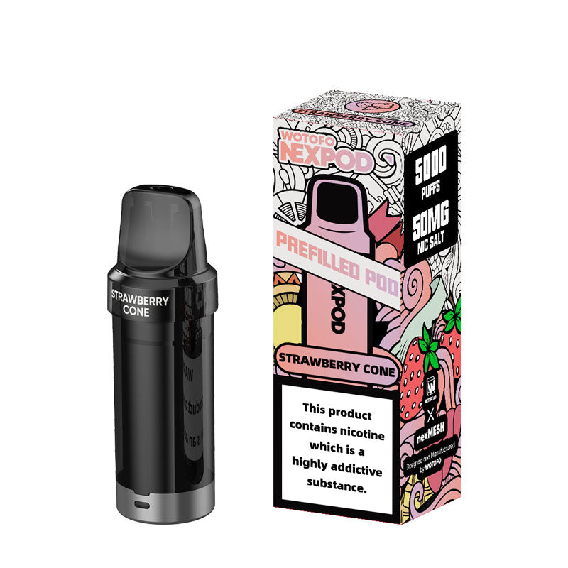 Wotofo NexPOD Prefilled Pod Strawberry Cone