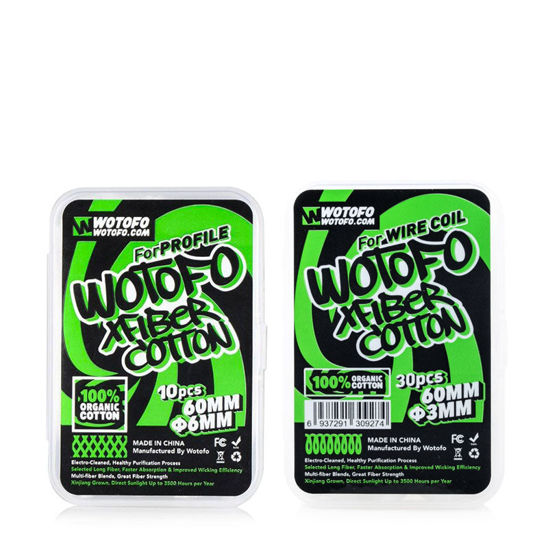 Wotofo Xfiber Cotton (6mm / 3mm)