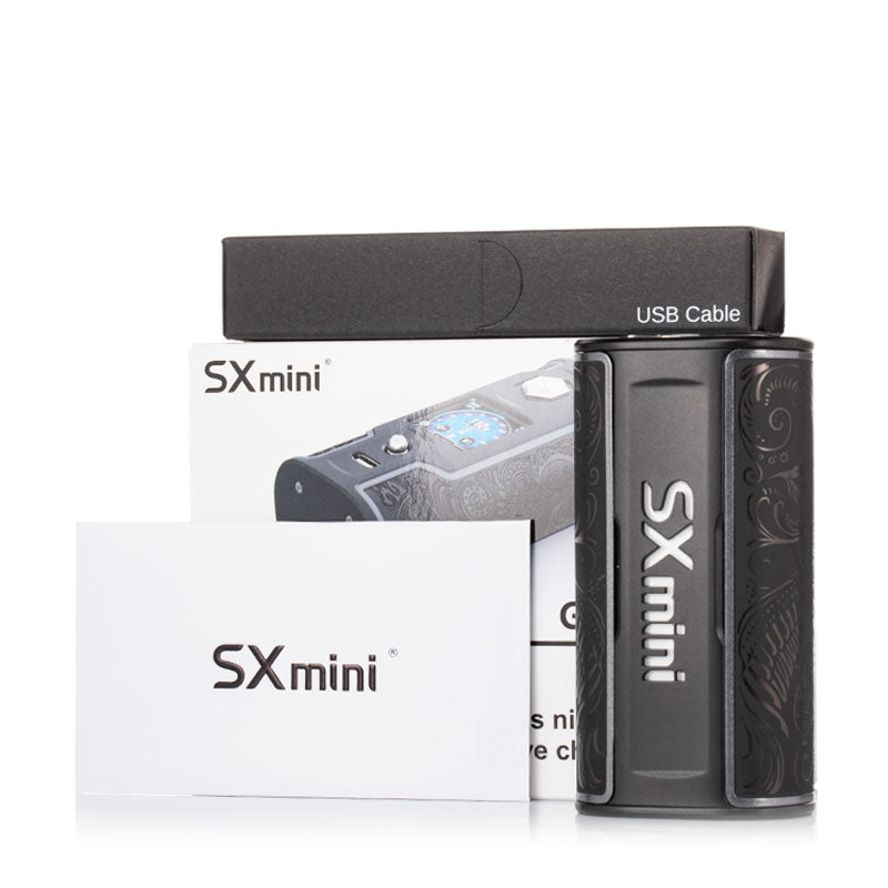 YiHi SXmini G Class V2 Box Mod Package Contents